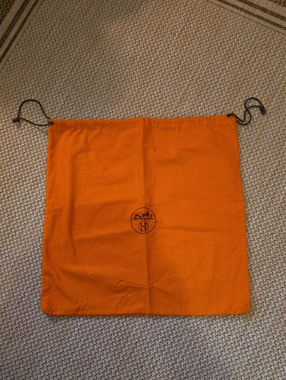 Authentic Hermes Dust Bag 20" X 20"